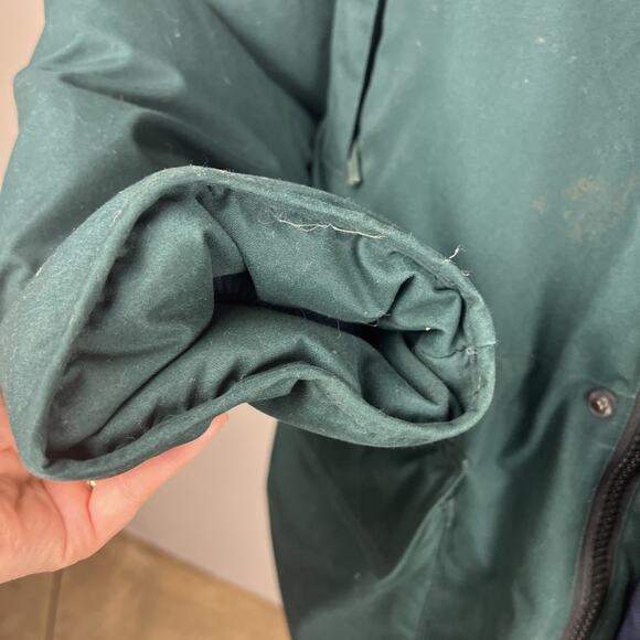 Eddie Bauer Coat Jacket X-Large Men’s Green Good Down Ridge Line - Picture 7 of 14